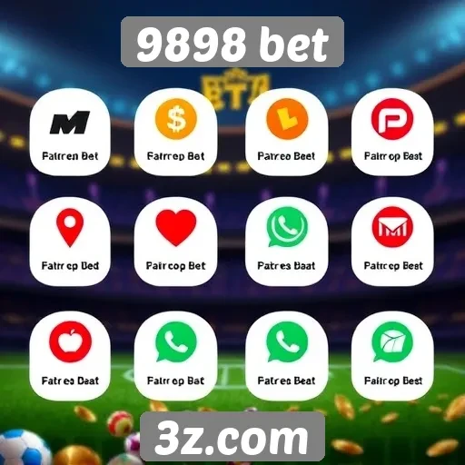 Métodos de pagamento aceitos no 9898 bet