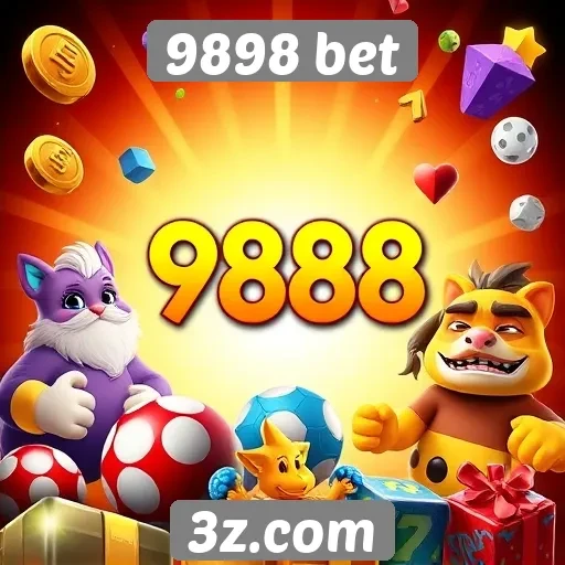 Variedade de jogos disponíveis na plataforma 9898 bet